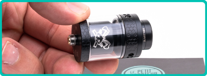 Design de l'Atomiseur Dead Rabbit 4 RTA Hellvape
